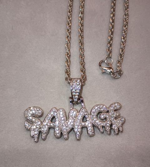 Men's Fashion Jewelry- Savage Chain and Ring Set