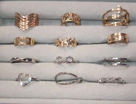 Women's Fashion Assorted Stackable Rings