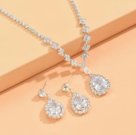 Women's Jewelry Set Teardrop Shaped