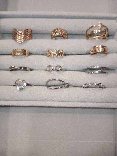 Women's Fashion Assorted Stackable Rings